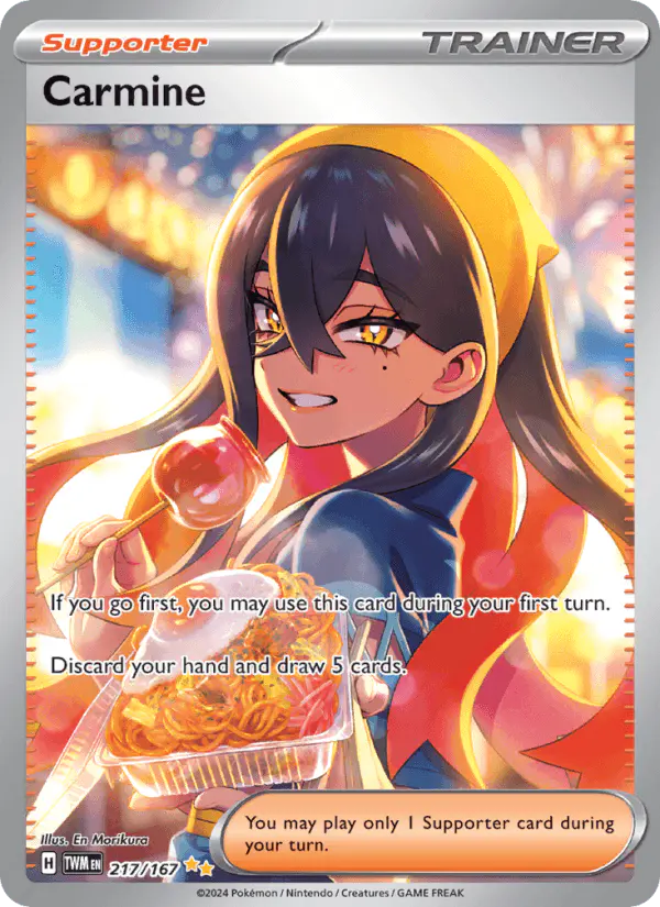 Carta Carmine 217/167 de Twilight Masquerade