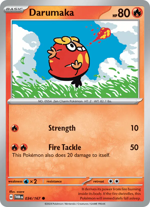 Carta Darumaka 034/167 de Twilight Masquerade