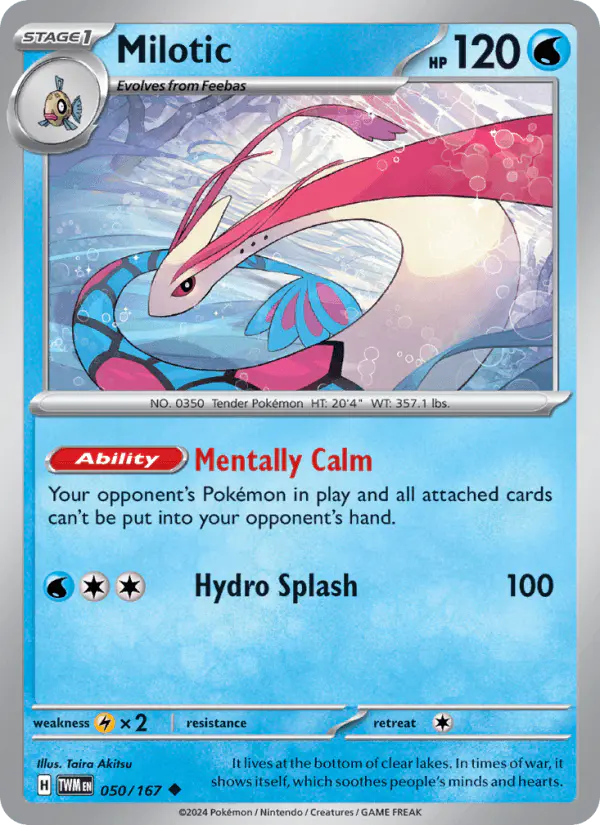 Carta Milotic 050/167 de Twilight Masquerade