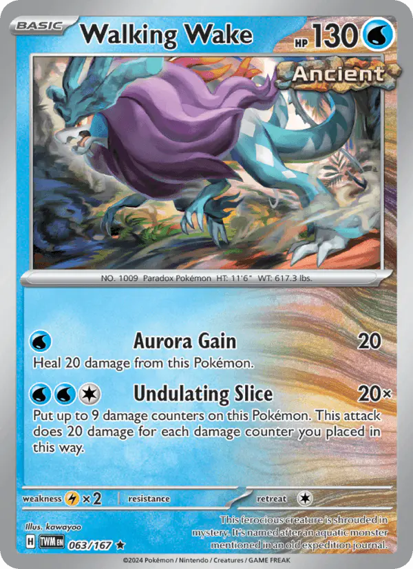 Carta Walking Wake 063/167 de Twilight Masquerade