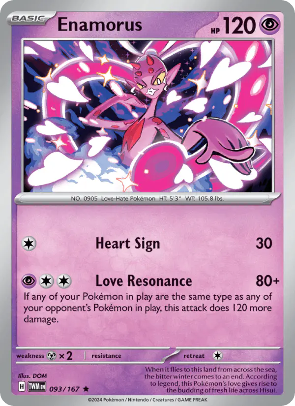 Carta Enamorus 093/167 de Twilight Masquerade