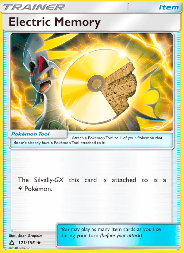 Carta Electric Memory 121/156 de Ultra Prism