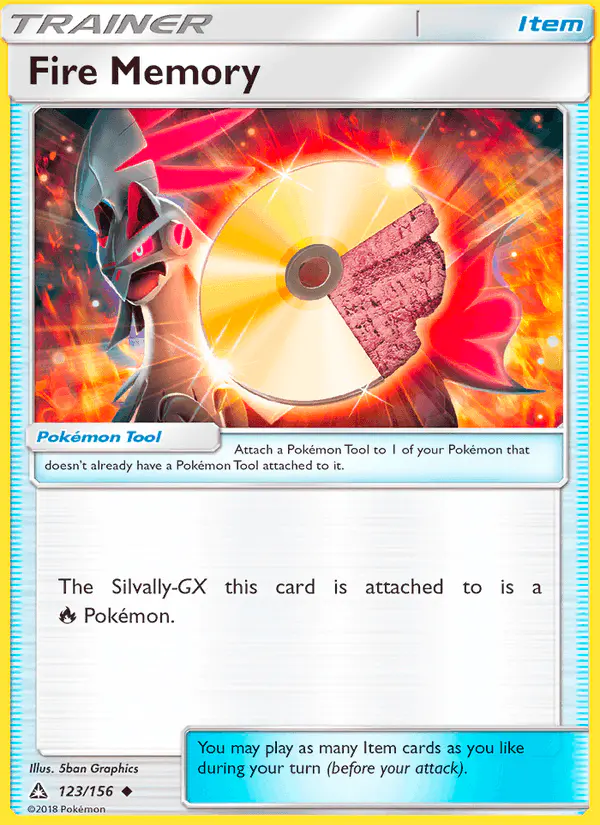 Carta Fire Memory 123/156 de Ultra Prism