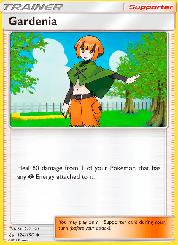 Carta Gardenia 124/156 de Ultra Prism