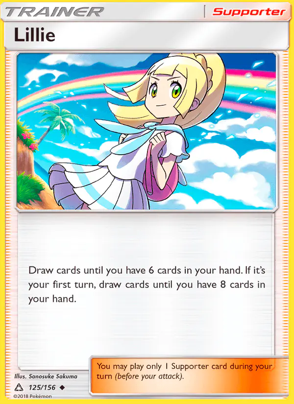 Carta Lillie 125/156 de Ultra Prism