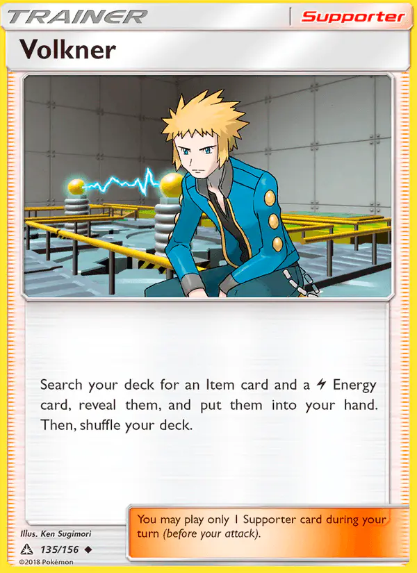 Carta Volkner 135/156 de Ultra Prism