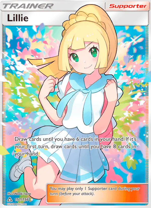 Carta Lillie 151/156 de Ultra Prism