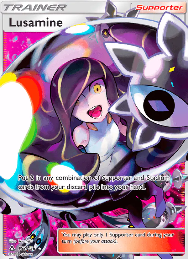 Carta Lusamine 153/156 de Ultra Prism