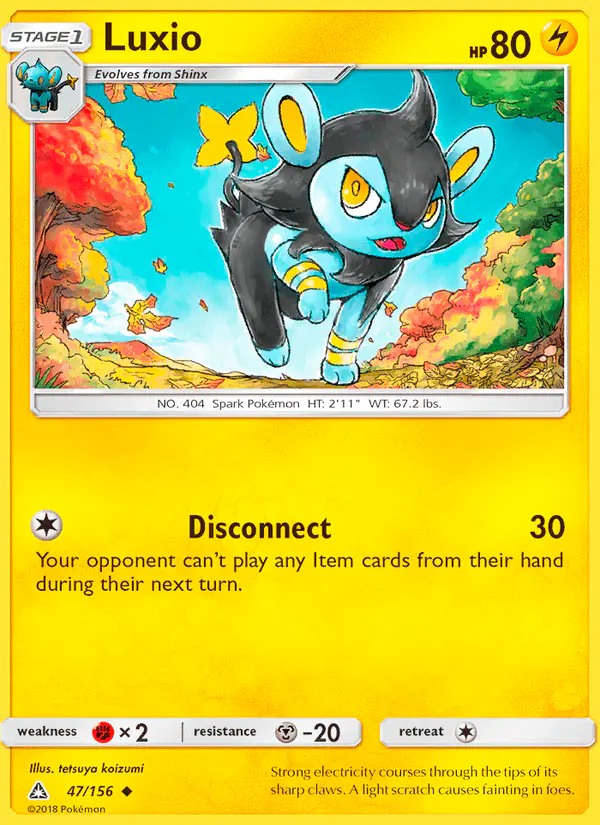 Carta Luxio 47/156 de Ultra Prism