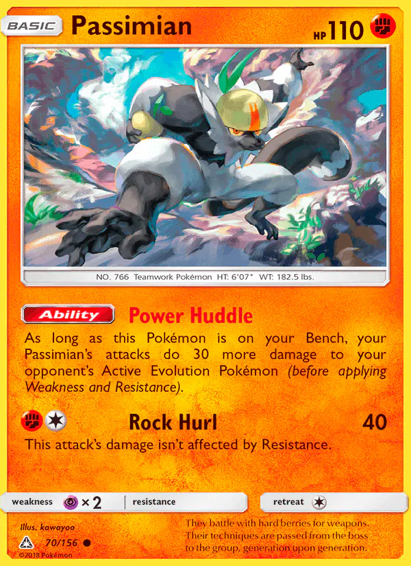 Carta Passimian 70/156 de Ultra Prism