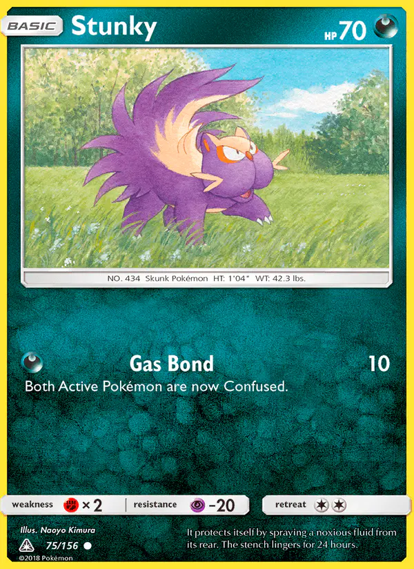 Carta Stunky 75/156 de Ultra Prism
