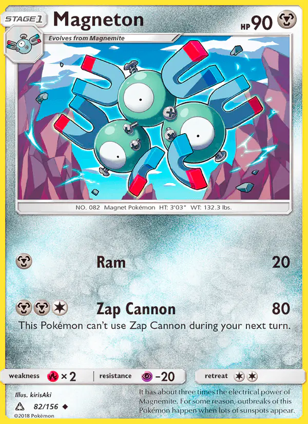 Carta Magneton 82/156 de Ultra Prism