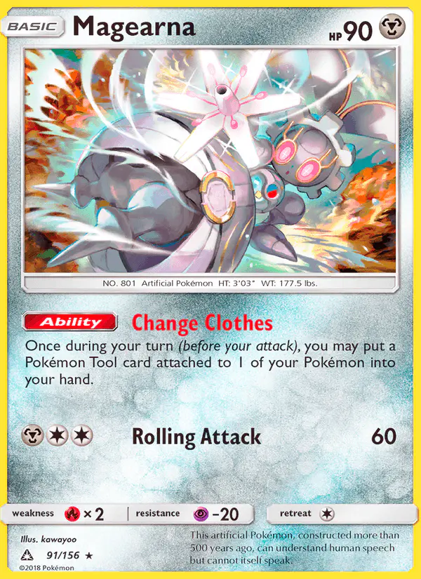 Carta Magearna 91/156 de Ultra Prism
