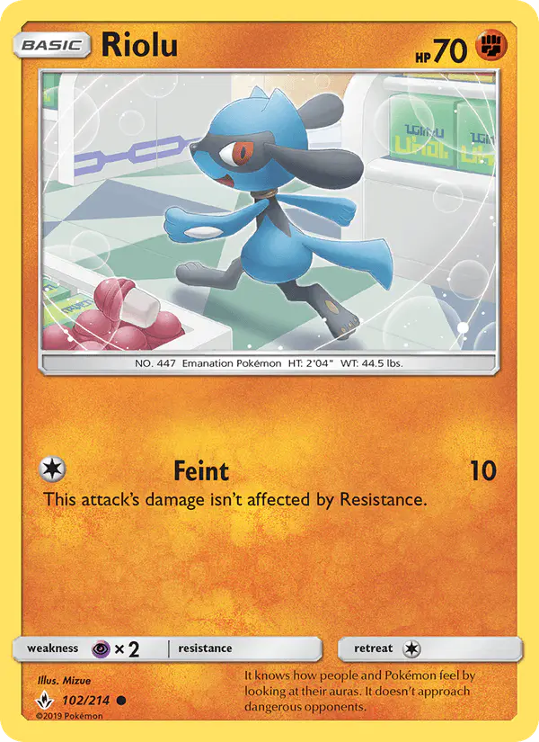 Carta Riolu 102/214 de Unbroken Bonds