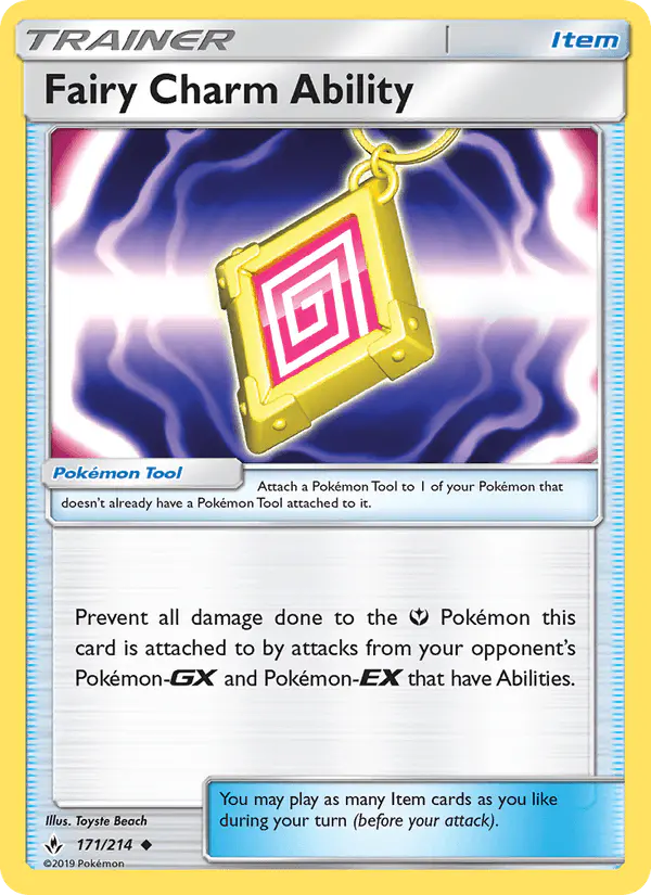 Carta Fairy Charm Ability 171/214 de Unbroken Bonds