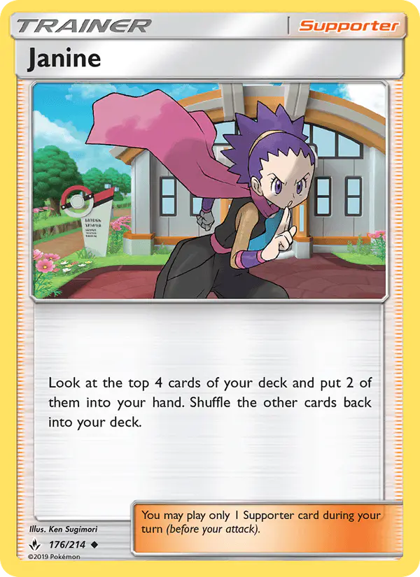 Carta Janine 176/214 de Unbroken Bonds