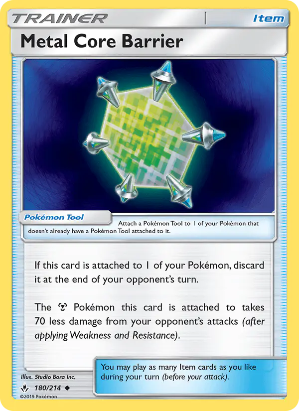 Carta Metal Core Barrier 180/214 de Unbroken Bonds