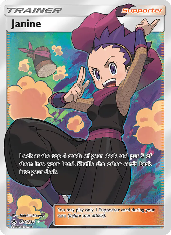 Carta Janine 210/214 de Unbroken Bonds