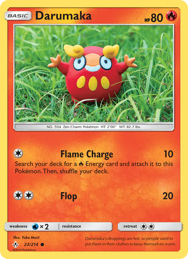 Carta Darumaka 23/214 de Unbroken Bonds