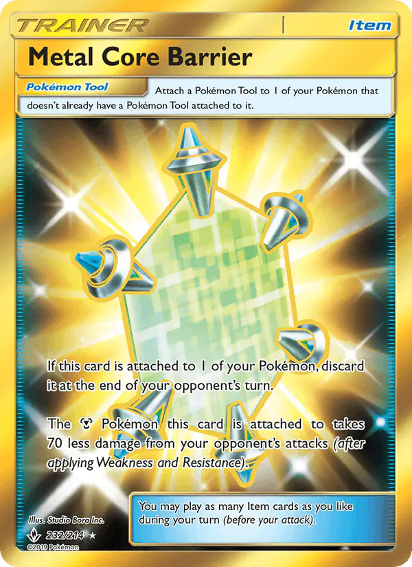 Carta Metal Core Barrier 232/214 de Unbroken Bonds