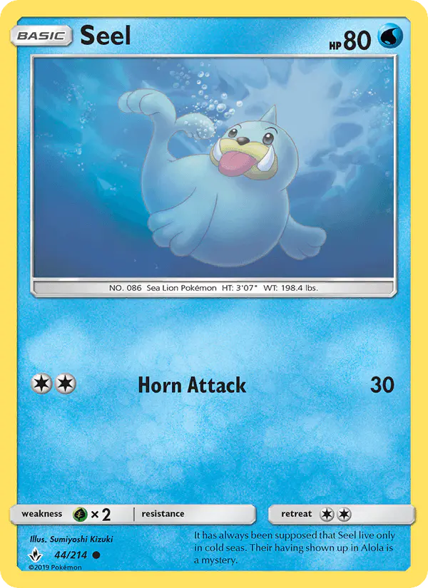 Carta Seel 44/214 de Unbroken Bonds