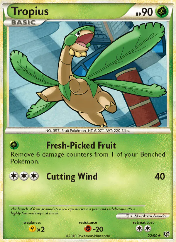 Carta Tropius 22/90 de Undaunted