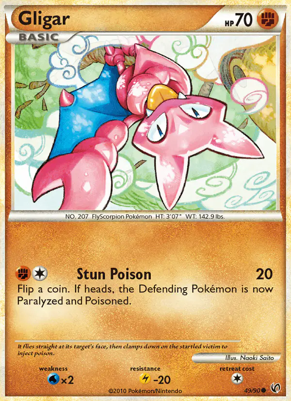 Carta Gligar 49/90 de Undaunted