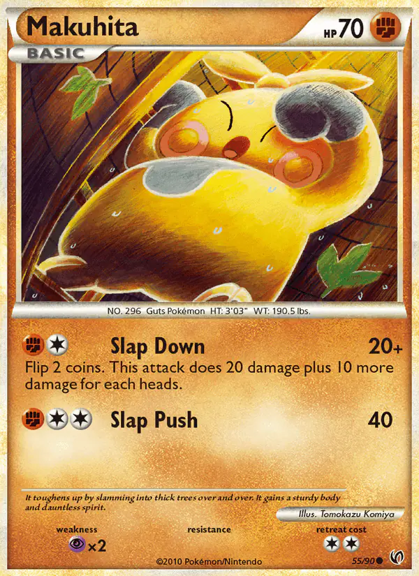 Carta Makuhita 55/90 de Undaunted
