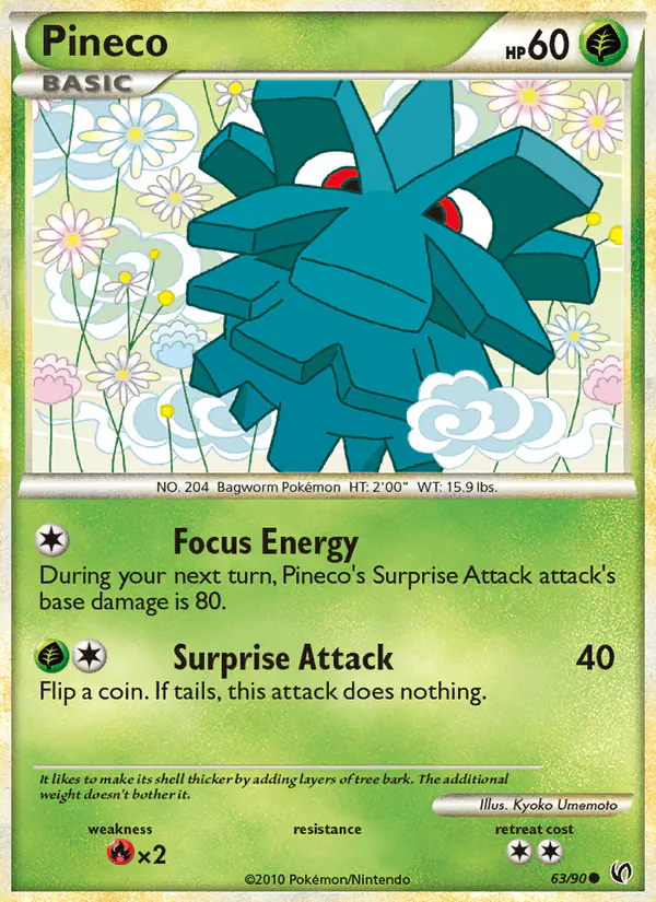 Carta Pineco 63/90 de Undaunted
