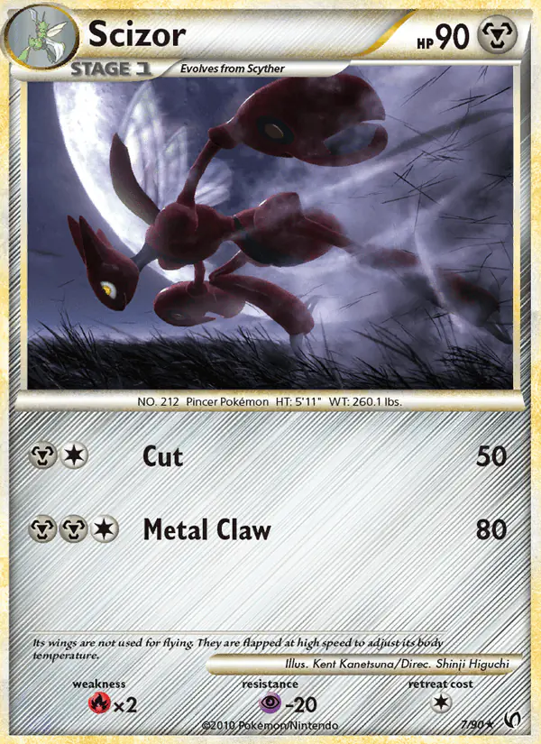 Carta Scizor 7/90 de Undaunted