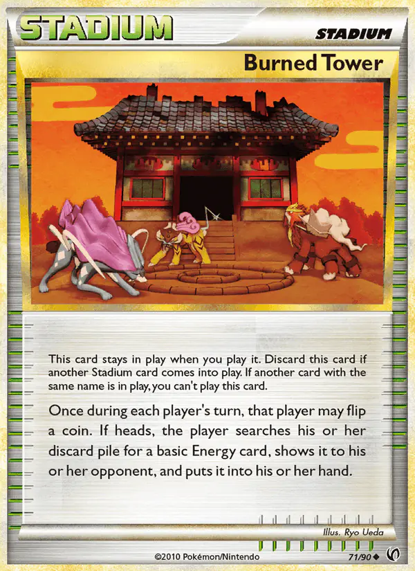 Carta Burned Tower 71/90 de Undaunted