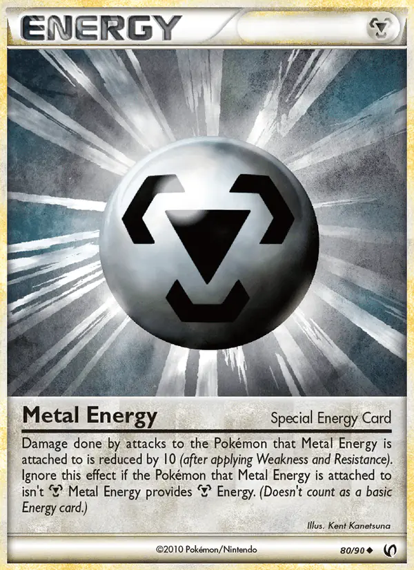 Carta Metal Energy 80/90 de Undaunted