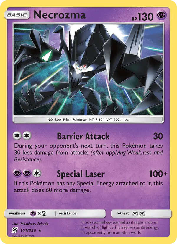 Carta Necrozma 101/236 de Unified Minds