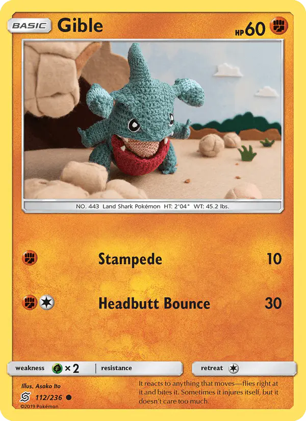 Carta Gible 112/236 de Unified Minds