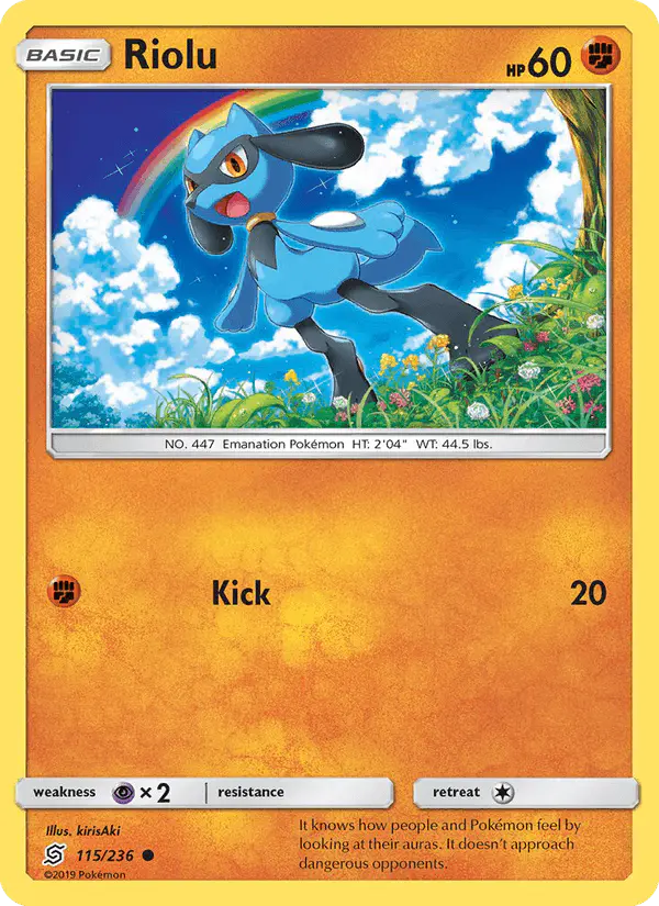 Carta Riolu 115/236 de Unified Minds