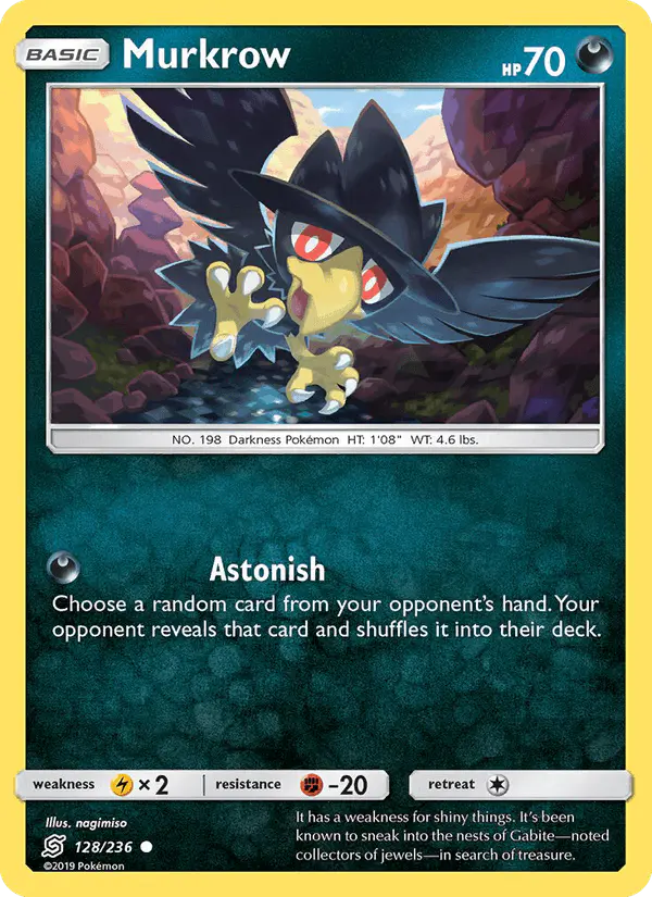 Carta Murkrow 128/236 de Unified Minds