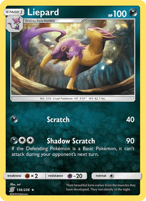 Carta Liepard 136/236 de Unified Minds