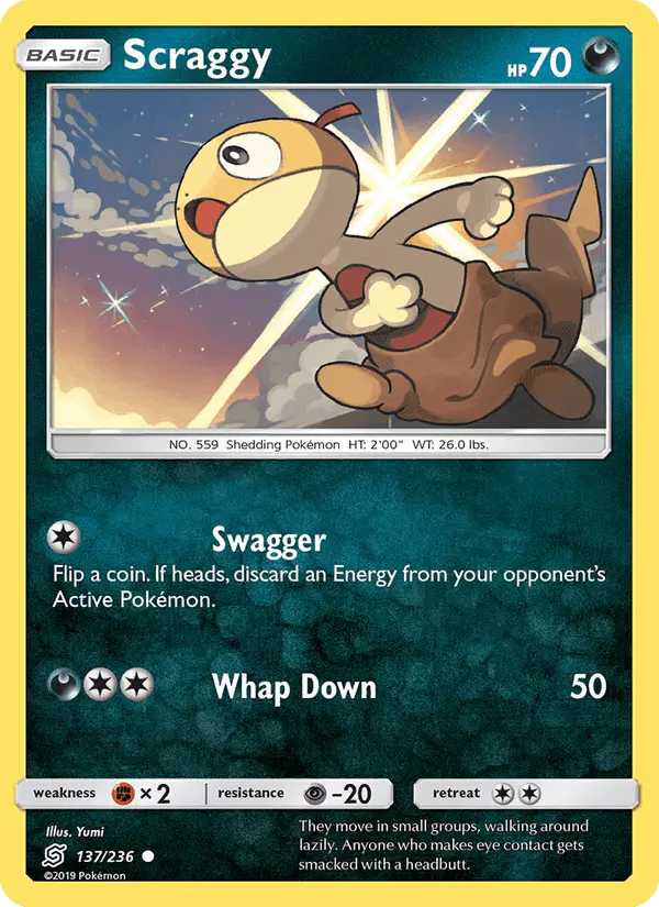 Carta Scraggy 137/236 de Unified Minds