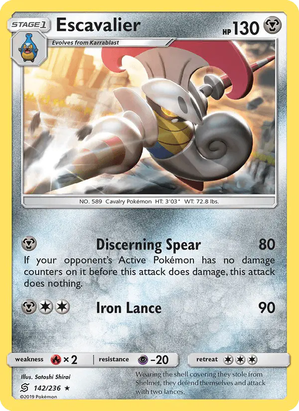 Carta Escavalier 142/236 de Unified Minds