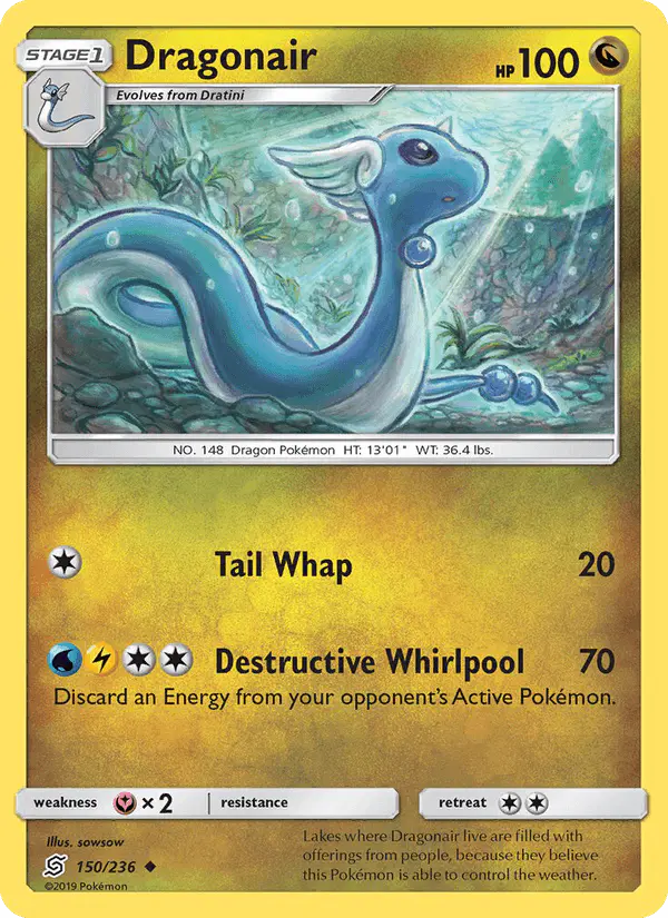 Carta Dragonair 150/236 de Unified Minds