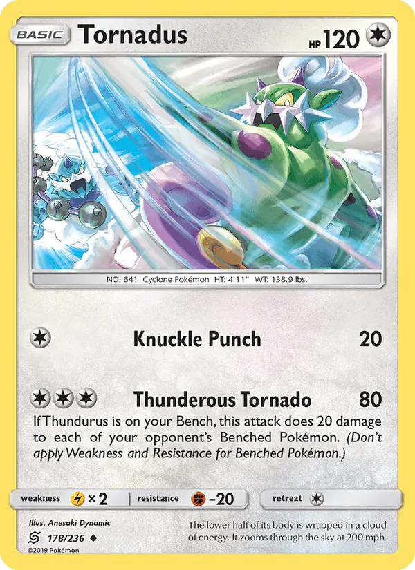 Carta Tornadus 178/236 de Unified Minds
