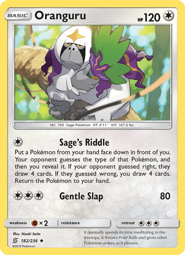 Carta Oranguru 182/236 de Unified Minds