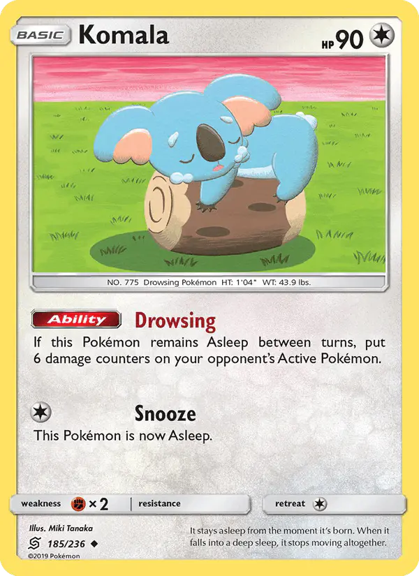 Carta Komala 185/236 de Unified Minds