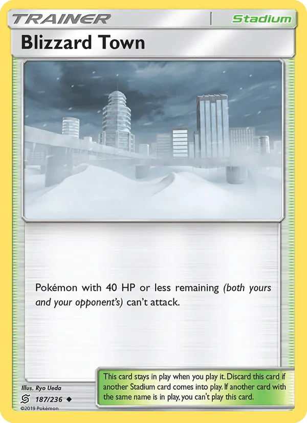 Carta Blizzard Town 187/236 de Unified Minds
