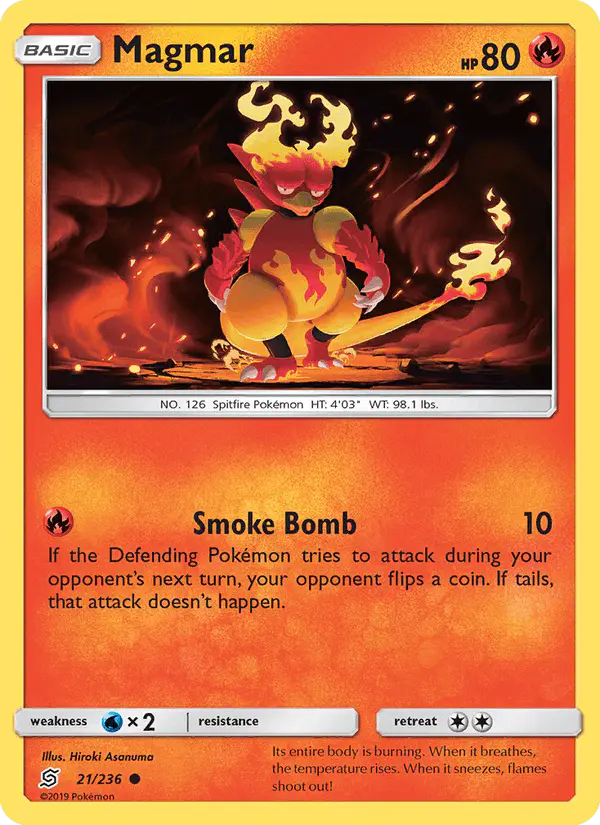 Carta Magmar 21/236 de Unified Minds