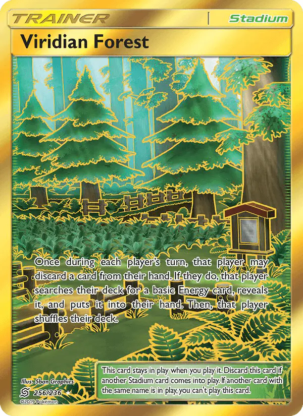 Carta Viridian Forest 256/236 de Unified Minds
