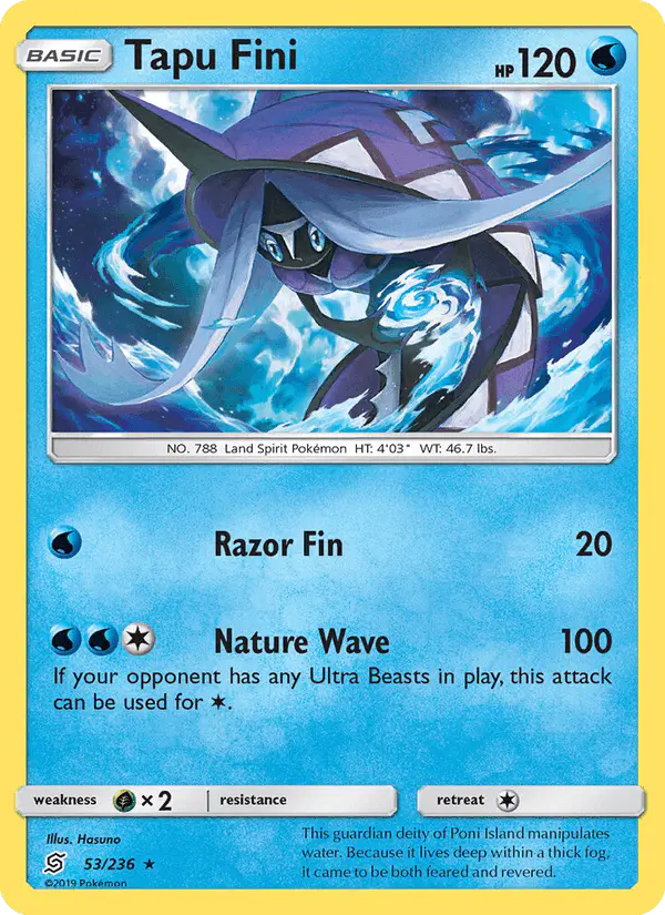 Carta Tapu Fini 53/236 de Unified Minds