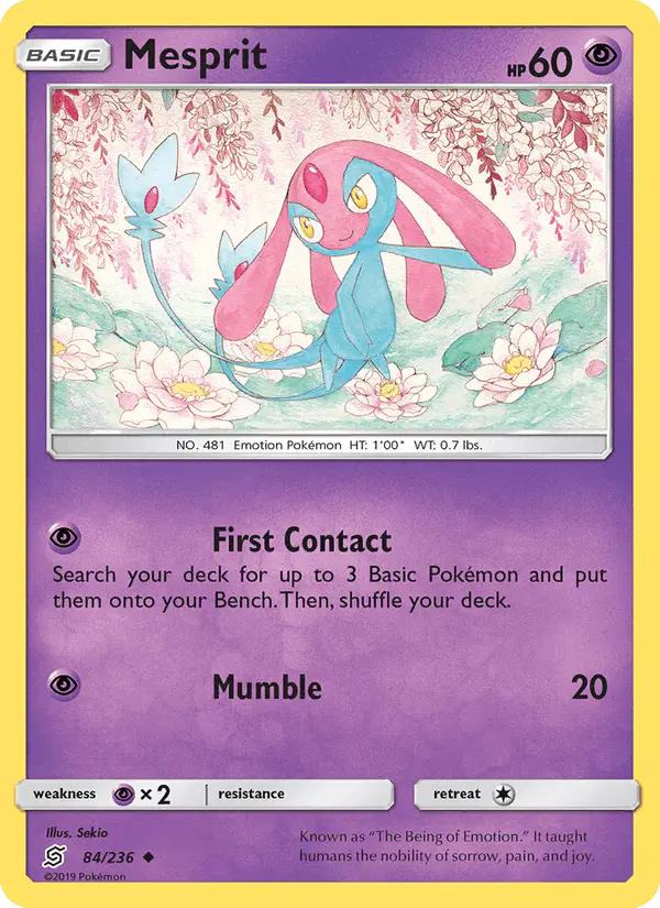 Carta Mesprit 84/236 de Unified Minds