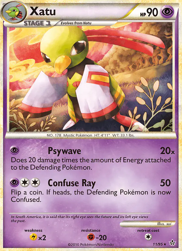 Carta Xatu 11/95 de Unleashed