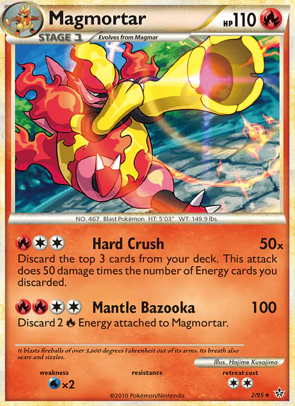 Carta Magmortar 2/95 de Unleashed